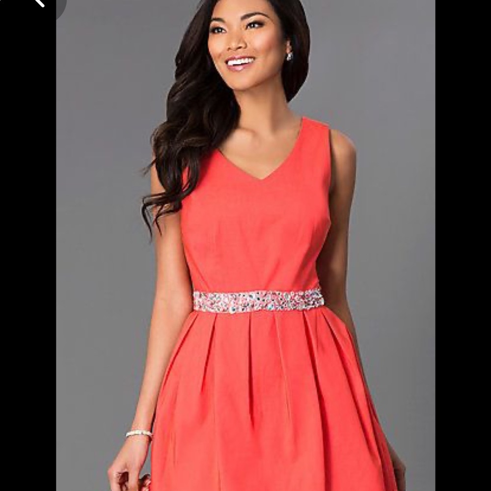 Coral Dress